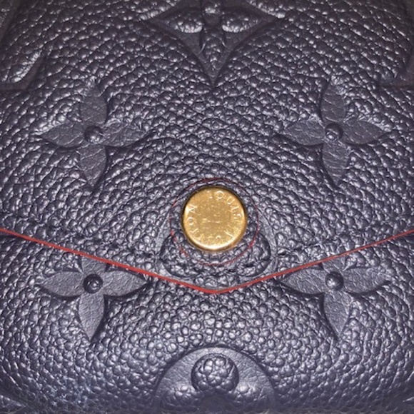 Louis Vuitton Key and Card holder Empreinte Blue Leather - Picture 8 of 10